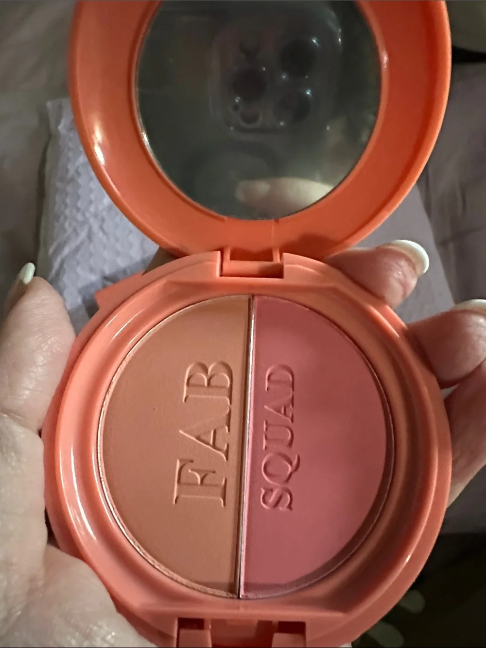 Da lish Powder Blush Duo — Peach & Pink